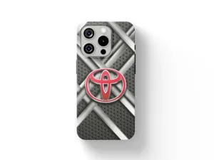Toyota Cover Cellulare Look Dinamico da Corsa